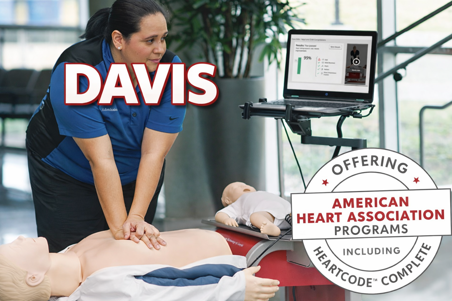 CPR Verification Station in Davis, CA