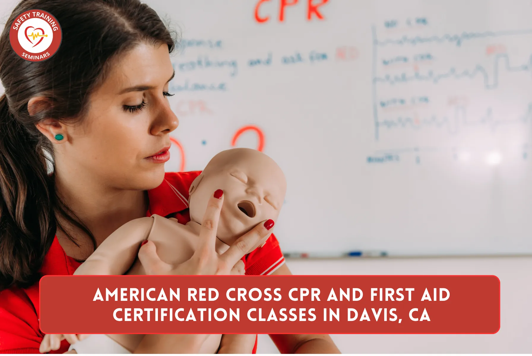 American Red Cross CPR and First Aid Certification Classes in Davis, CA